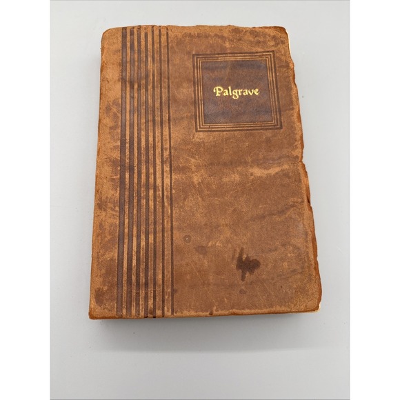Other - Palgrave's Golden Treasury 1932 Poems Songs Leather Cover READ
